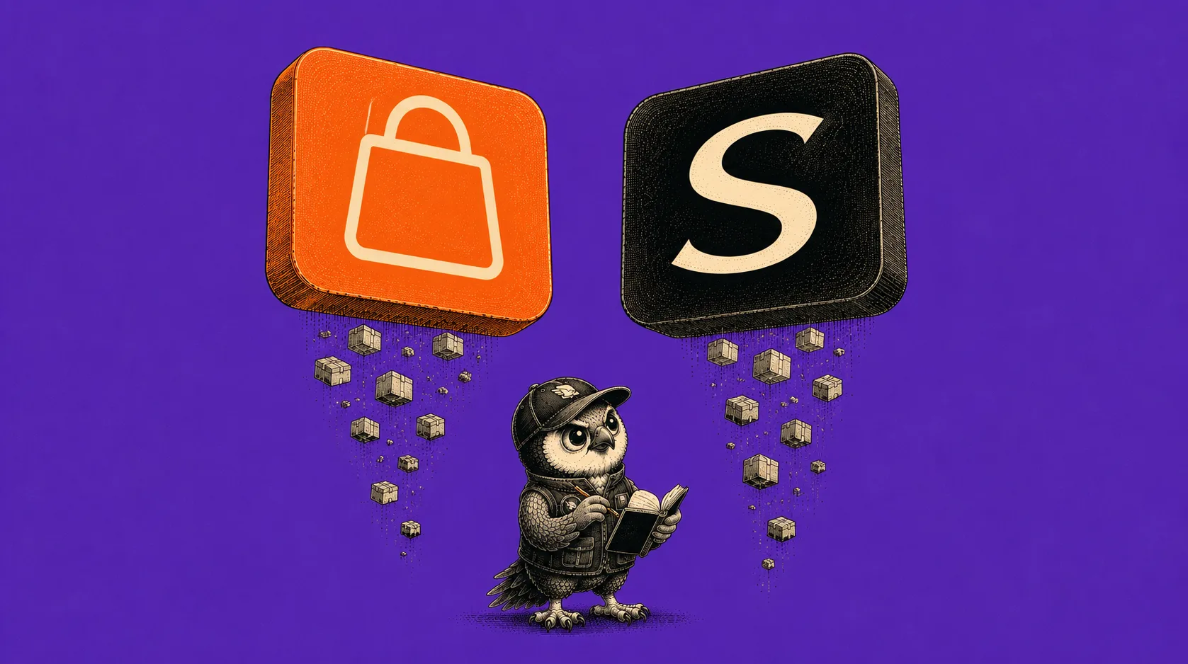 Peregrine mascot Perry reverse-engineering the TEMU and SHEIN cross-border playbook for DTC brands: factory-direct pricing, viral velocity, branded tracking that hides the China leg
