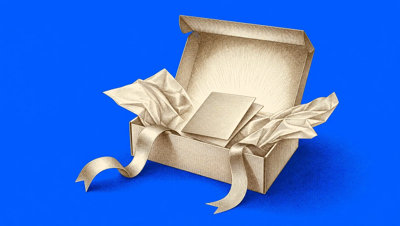 Packaging Playbook cover: an open branded shipping box at the moment of unboxing.