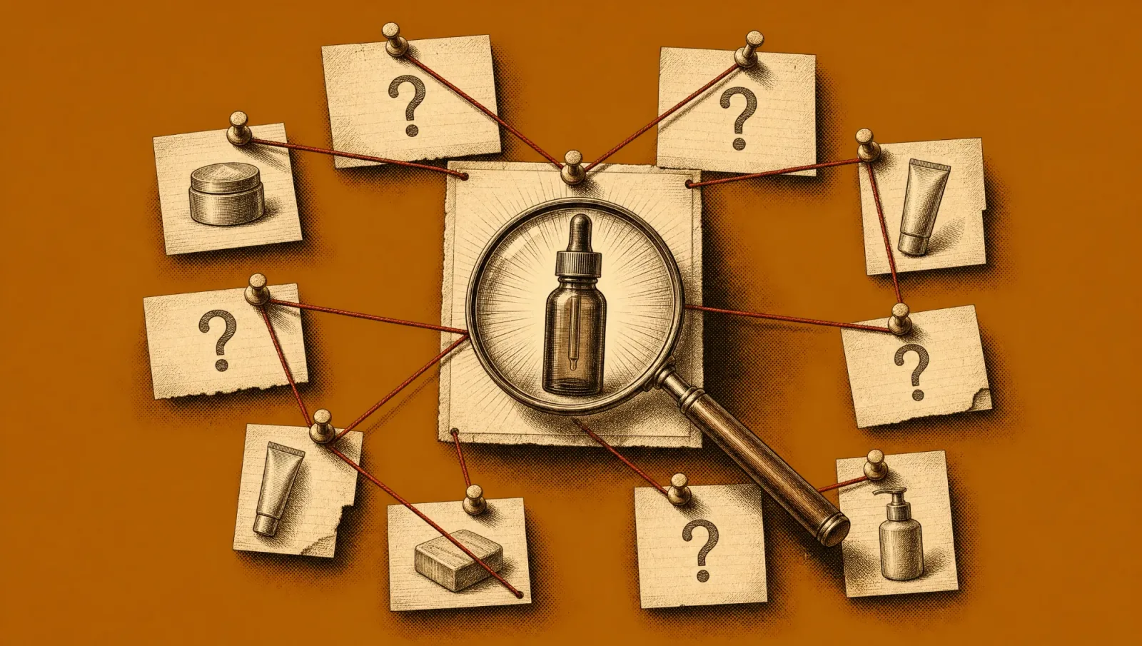 Winning Problems list cover: a pinned investigation board linking customer problems to the products that solve them.